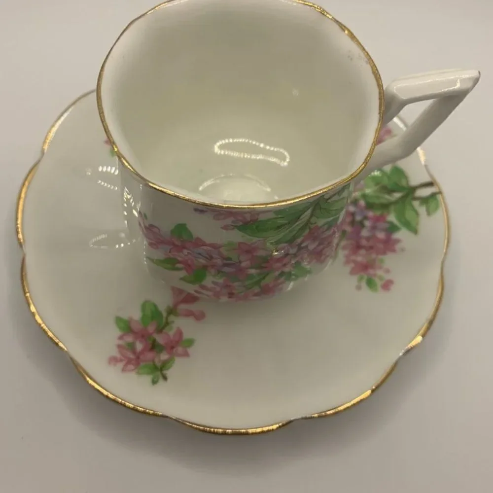 Royal Buxon English Bone China Cup and Saucer